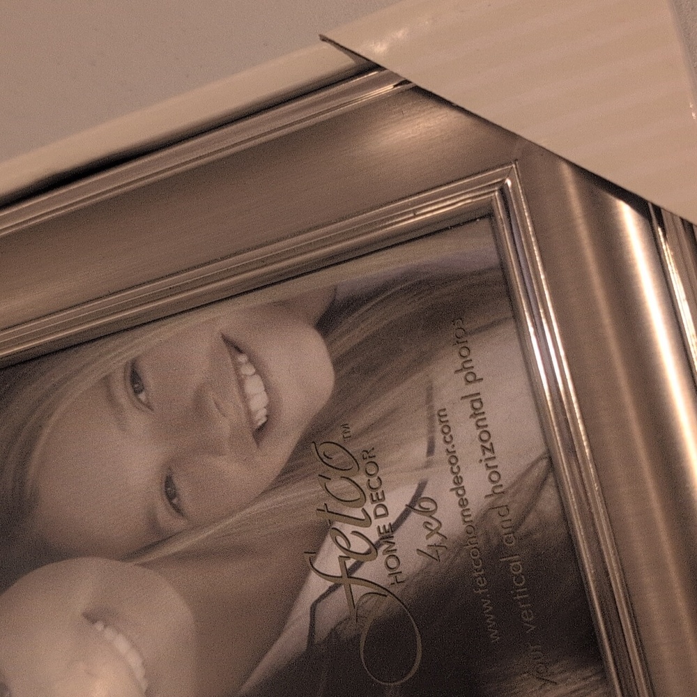 Silver Finish Photo Frame by - Picture 2 of 2